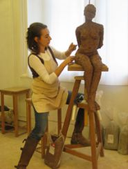 Catherine de Kerhor atelier sculpture