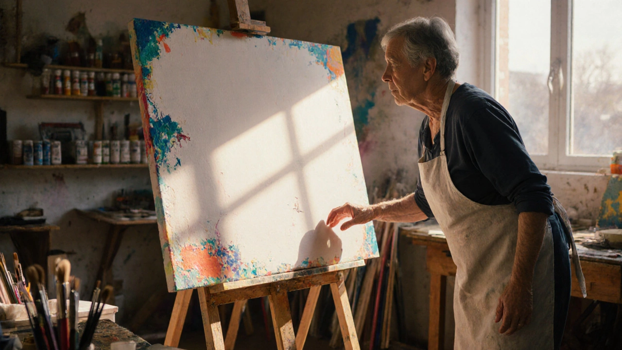Comment bien fixer la peinture sur une toile : guide complet