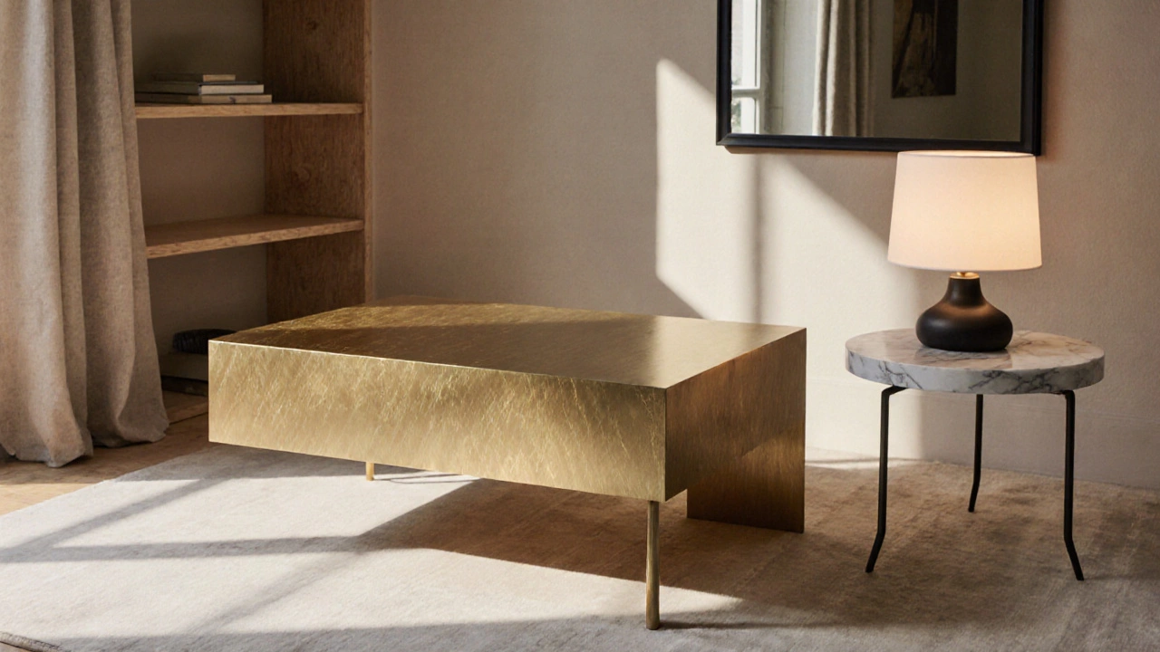 Objets en laiton brossé : comment ajouter une touche de luxe chaud à votre intérieur