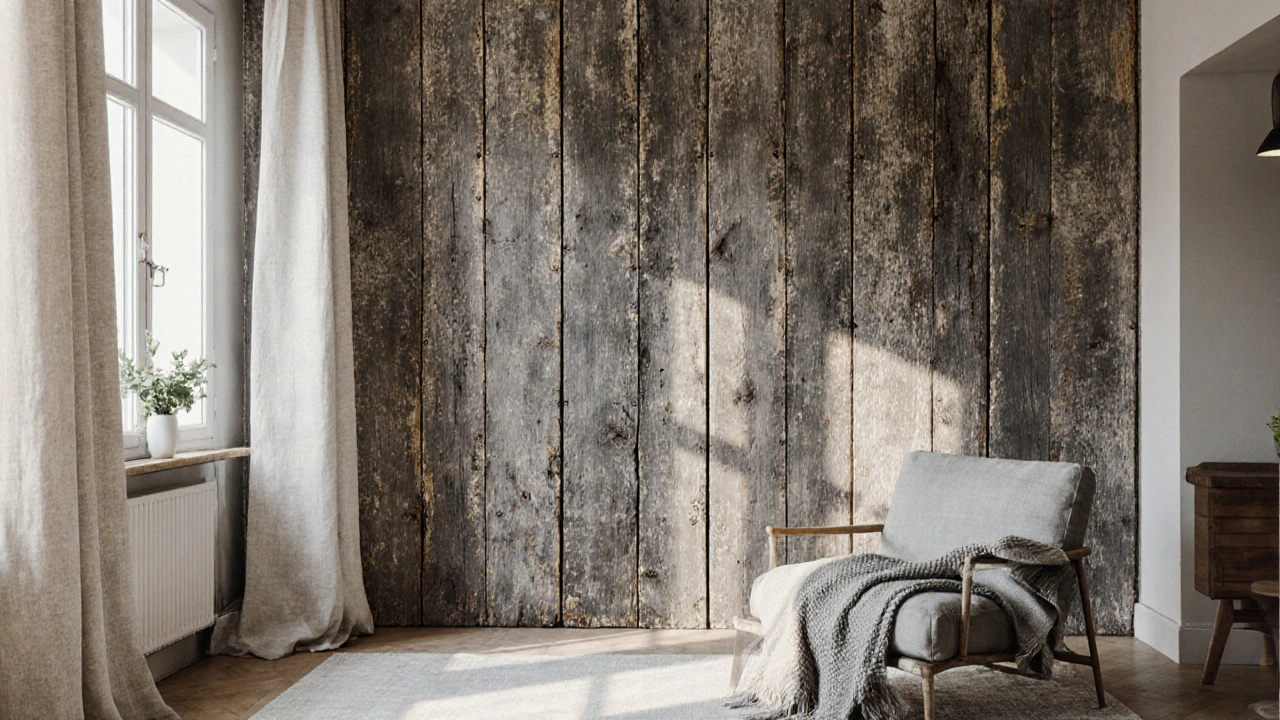 Revêtements muraux en bois recyclé : comment apporter une authenticité rustique à vos murs