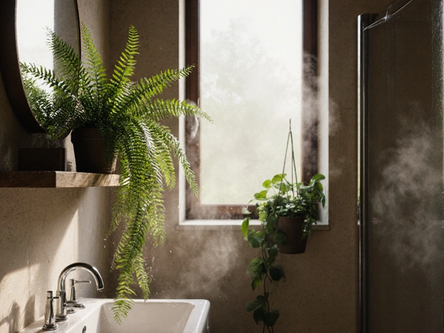 Les meilleures plantes pour salle de bain qui adorent l'humidité