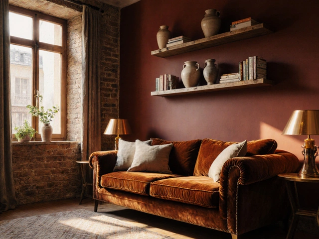 Oranges et rouges à l'intérieur : comment ces couleurs apportent énergie, chaleur et convivialité à votre maison