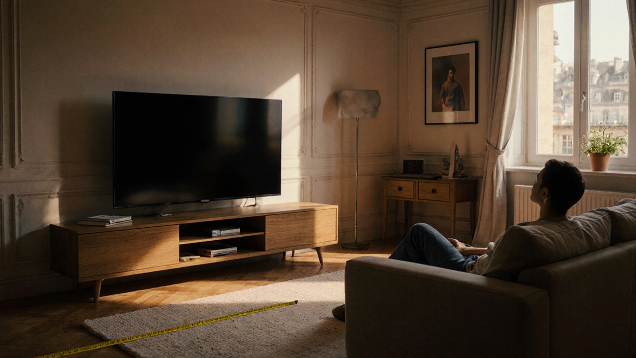 Distance TV et canapé : quelle distance idéale pour un confort visuel optimal au salon ?