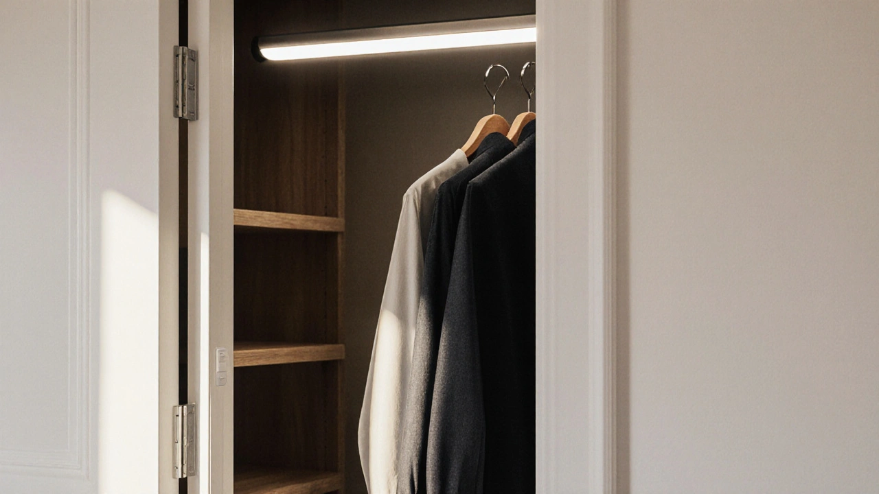 Éclairage de placard et dressing : comment choisir les capteurs et bandes LED efficaces en 2025