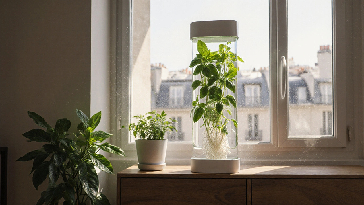 Hydroponie déco : cultiver des plantes dans l’eau en intérieur