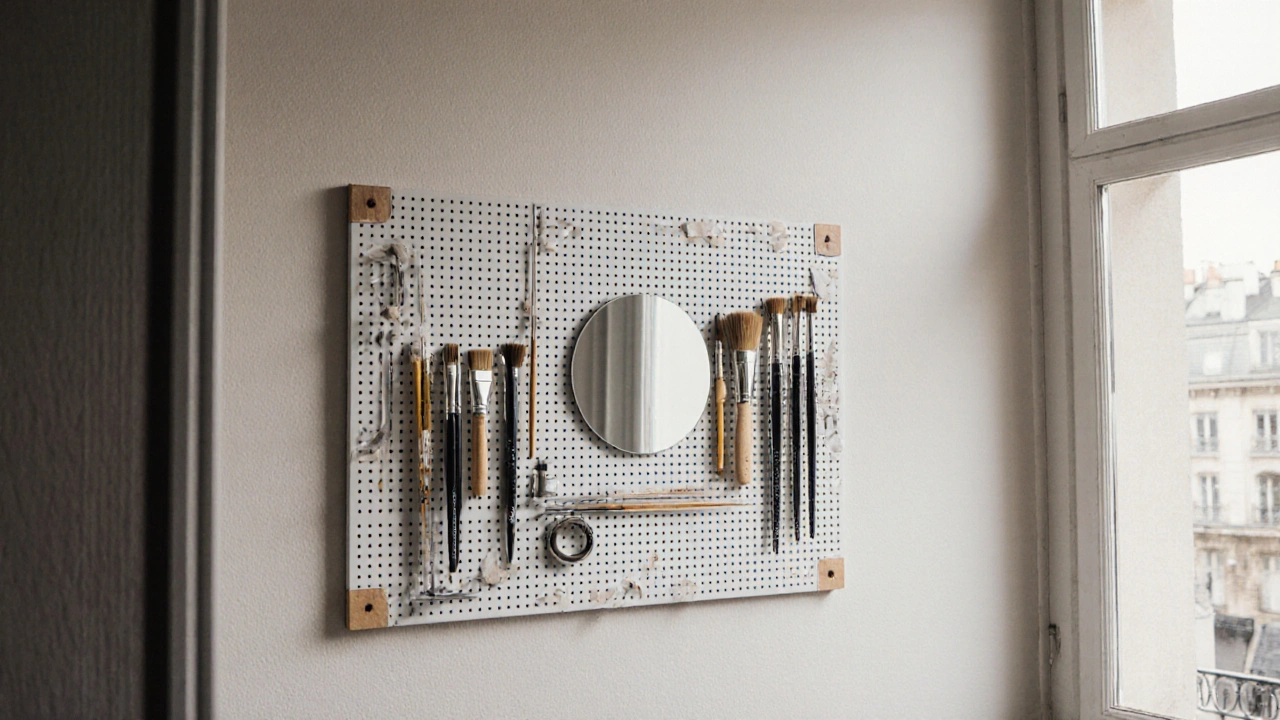 Pegboard DIY : comment créer un panneau perforé mural fonctionnel pour optimiser votre espace