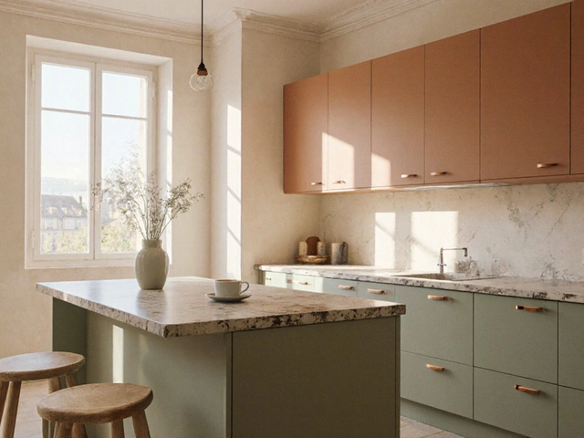 Couleurs cuisine : les palettes durables et faciles à vivre en 2025