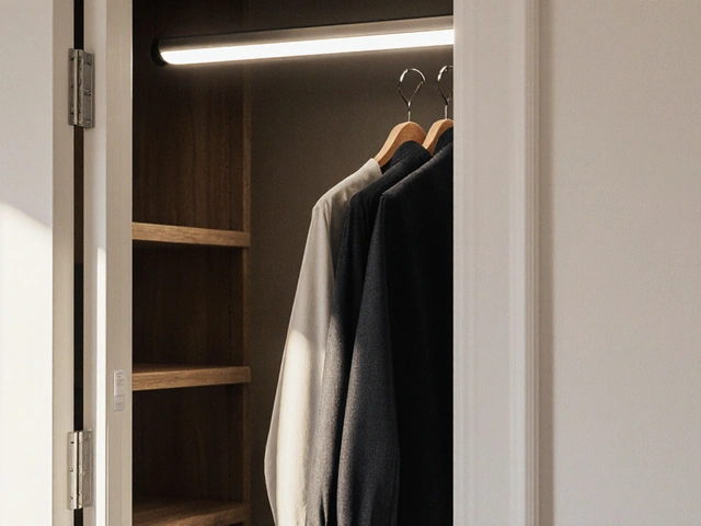 Éclairage de placard et dressing : comment choisir les capteurs et bandes LED efficaces en 2025