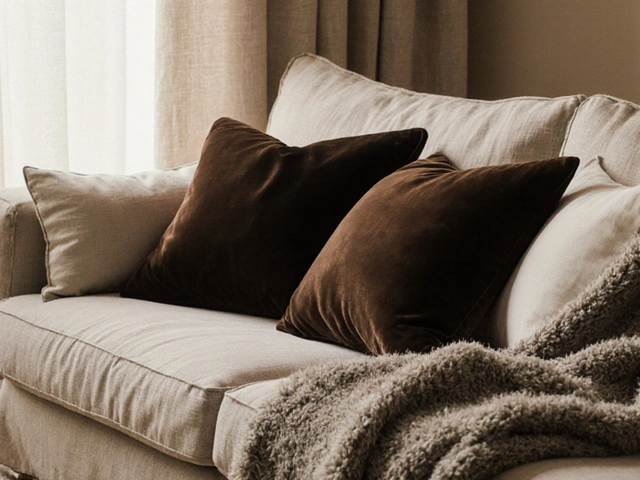 Mélanger textures : associer lin, velours, laine et coton pour un intérieur profond et chaleureux