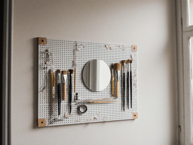 Pegboard DIY : comment créer un panneau perforé mural fonctionnel pour optimiser votre espace