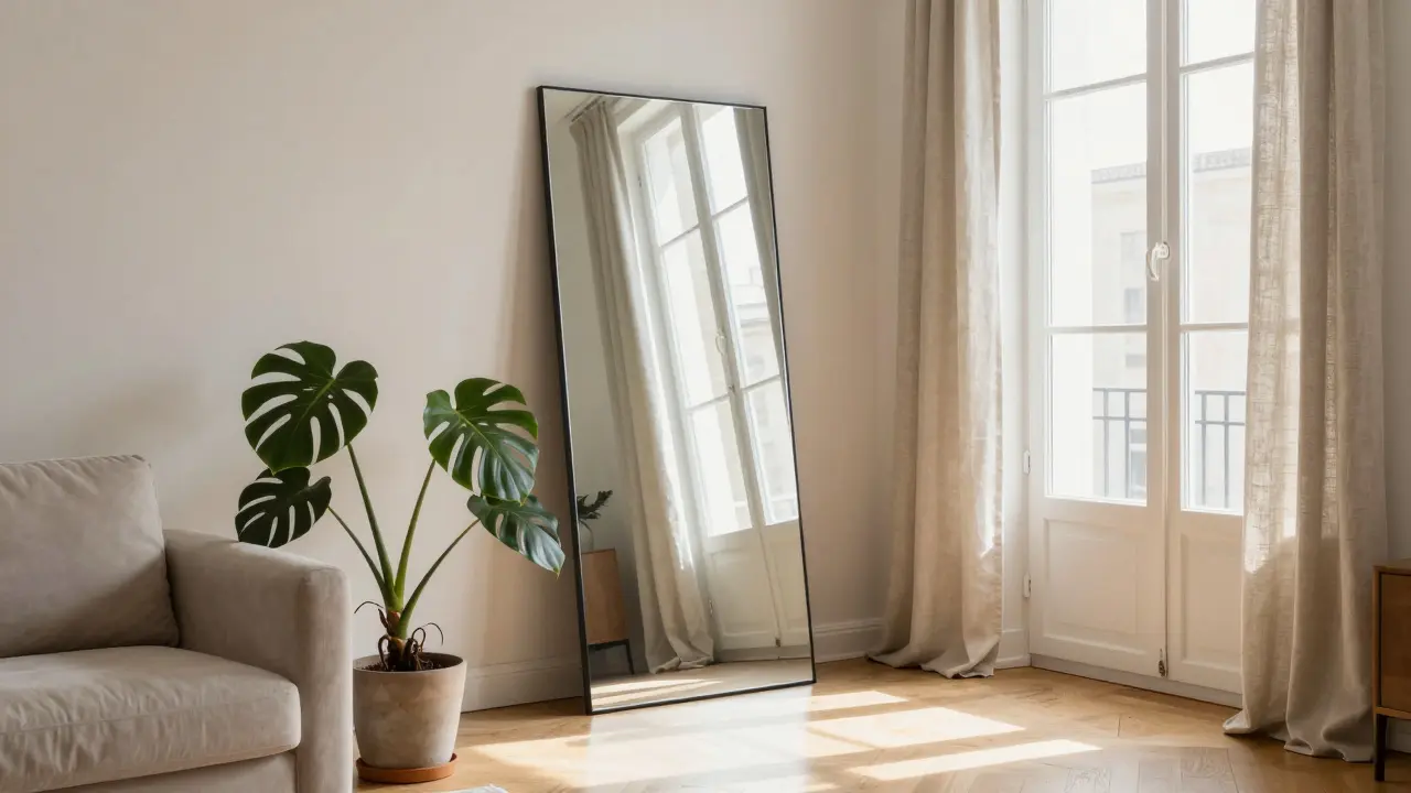 Placement stratégique des miroirs pour amplifier la lumière naturelle dans votre intérieur