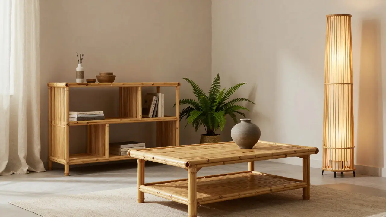 Bambou : le matériau durable qui révolutionne la déco intérieure