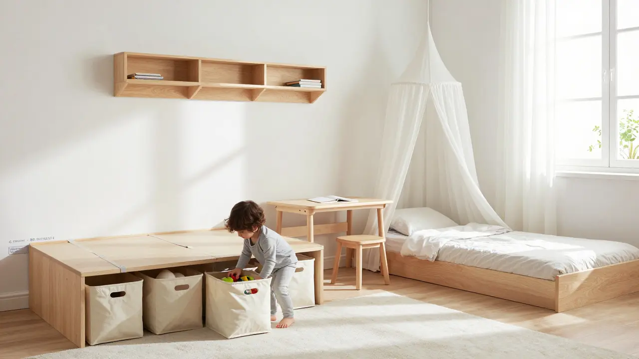 Chambre d'enfant : comment allier sécurité, créativité et rangement sans suraménager