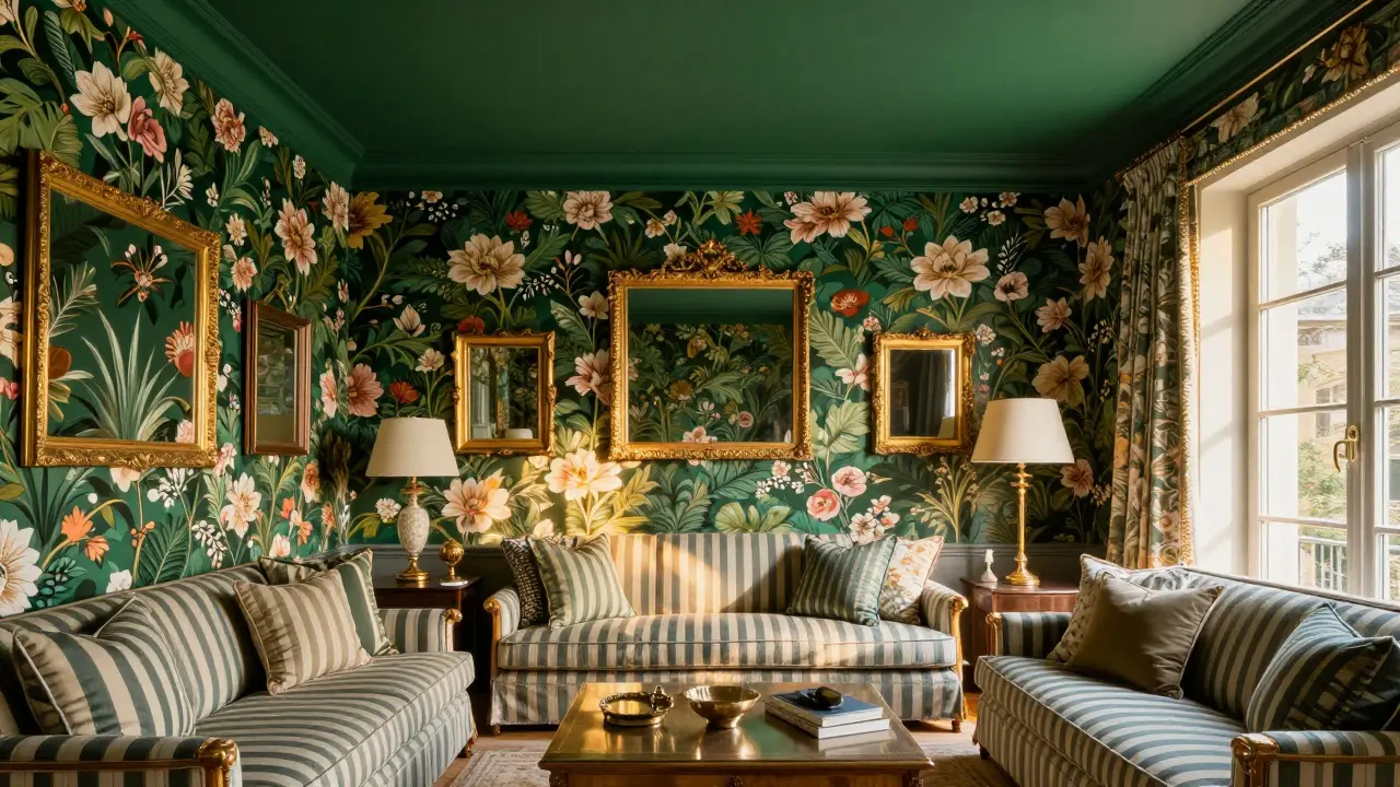 Mur entièrement couvert : comment maîtriser le maximalisme sans se perdre dans le chaos