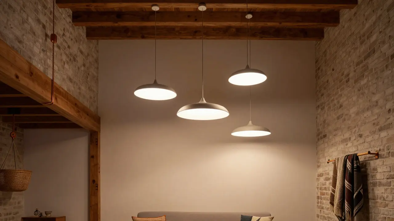 Exploiter le plafond haut : astuces de rangement et d'éclairage pour petits espaces