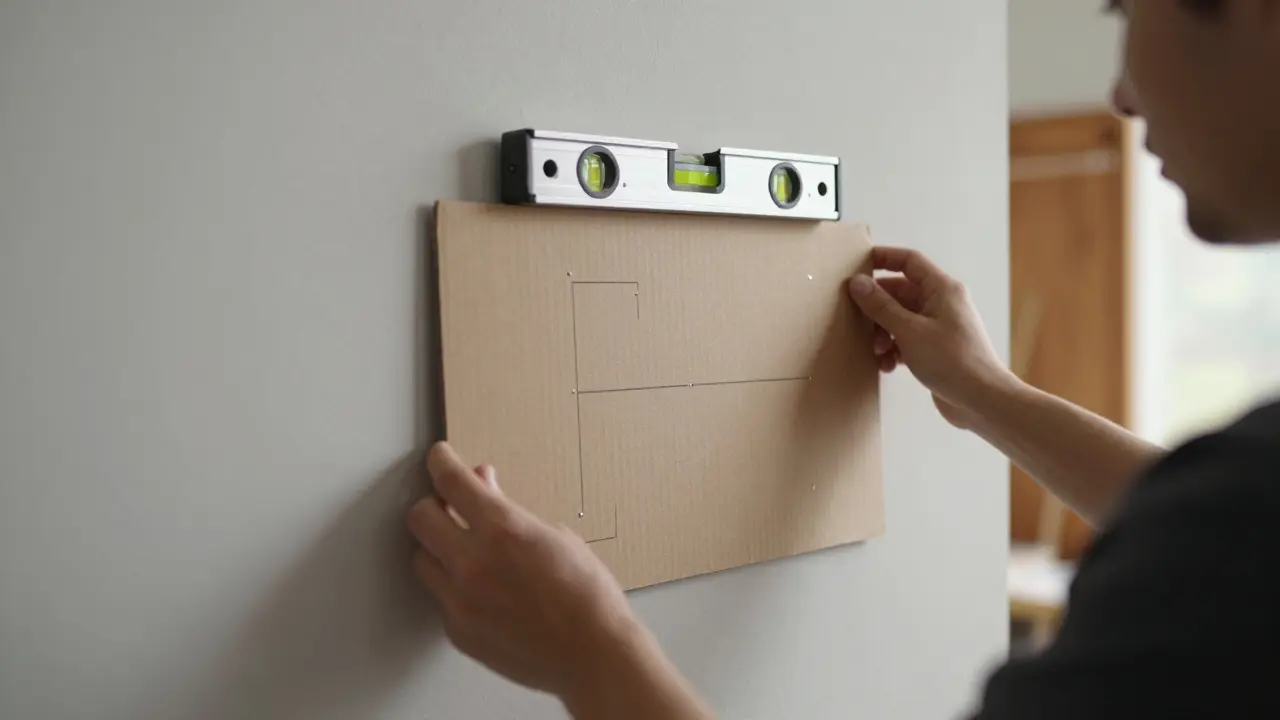 Gabarits papier : tester la composition avant perçage pour un accrochage parfait