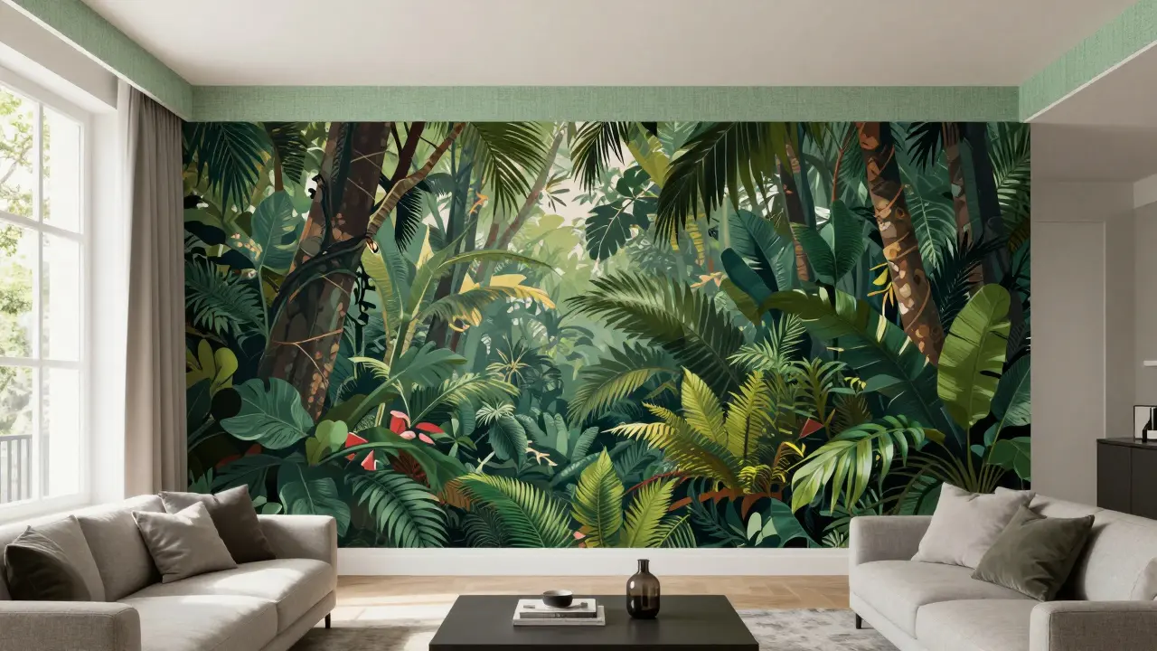 Papier peint : styles, motifs et techniques d’application murale