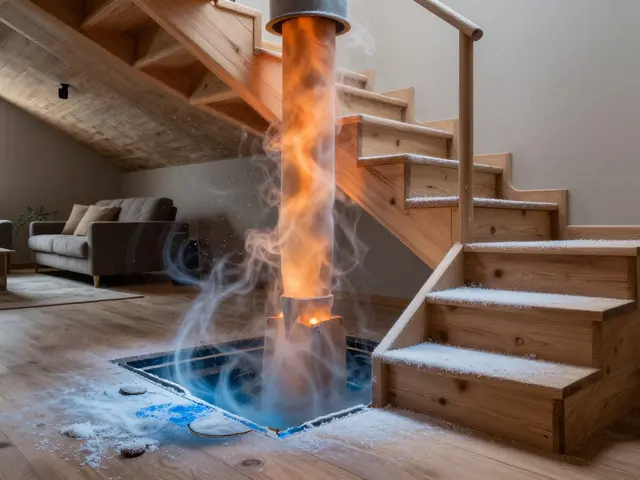 Escaliers et flux : comment réduire les pertes d'énergie verticales dans votre maison