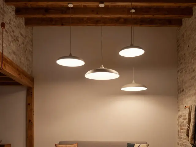 Exploiter le plafond haut : astuces de rangement et d'éclairage pour petits espaces