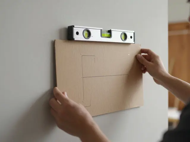 Gabarits papier : tester la composition avant perçage pour un accrochage parfait