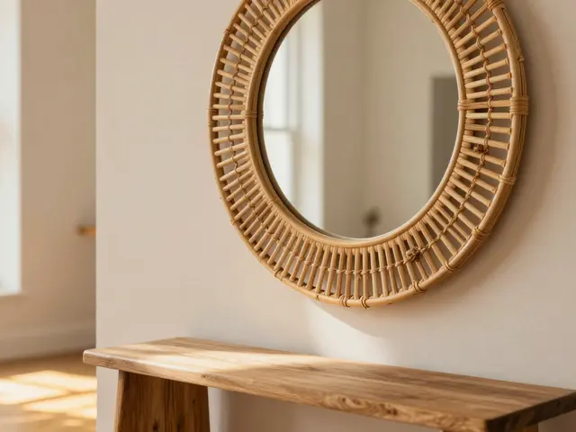 Miroir en rotin : comment apporter esprit bohème et naturel à votre intérieur