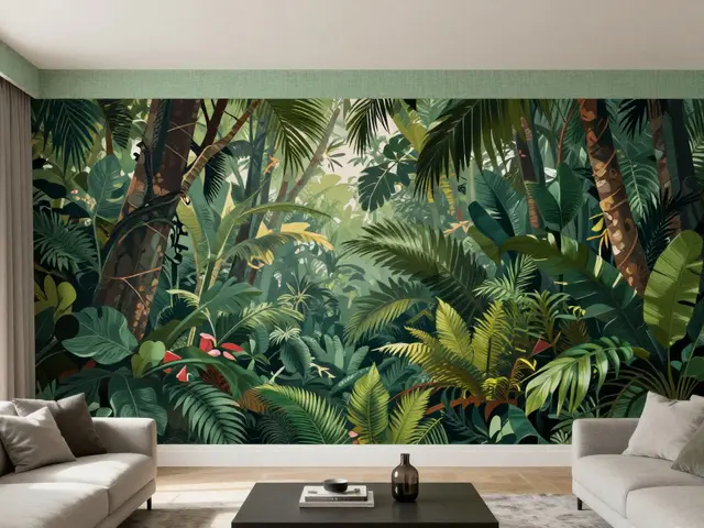 Papier peint : styles, motifs et techniques d’application murale