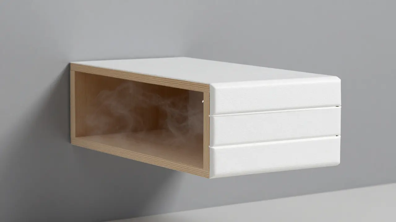 Trappe d'accès au grenier comparée : modèle classique fuyant vs modèle isolé LWT avec joints étanches.