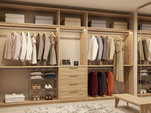 Dressing : Organisation, Optimisation et Style Décoratif pour une Chambre Élégante et Fonctionnelle