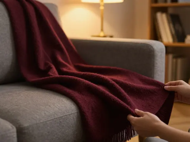 Plaids et jetés de canapé : comment choisir selon chaleur et texture