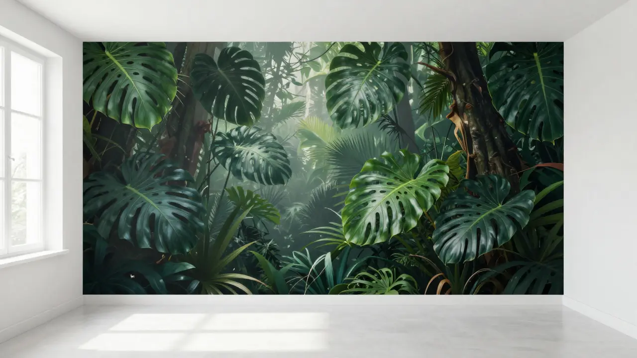 Papier peint panoramique : comment transformer son salon en espace spectaculaire