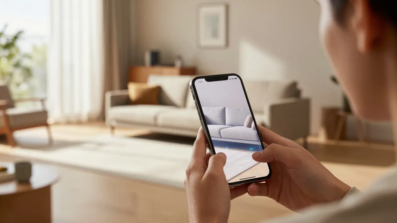 Simulateurs virtuels : tester des meubles en direct grâce à la réalité augmentée