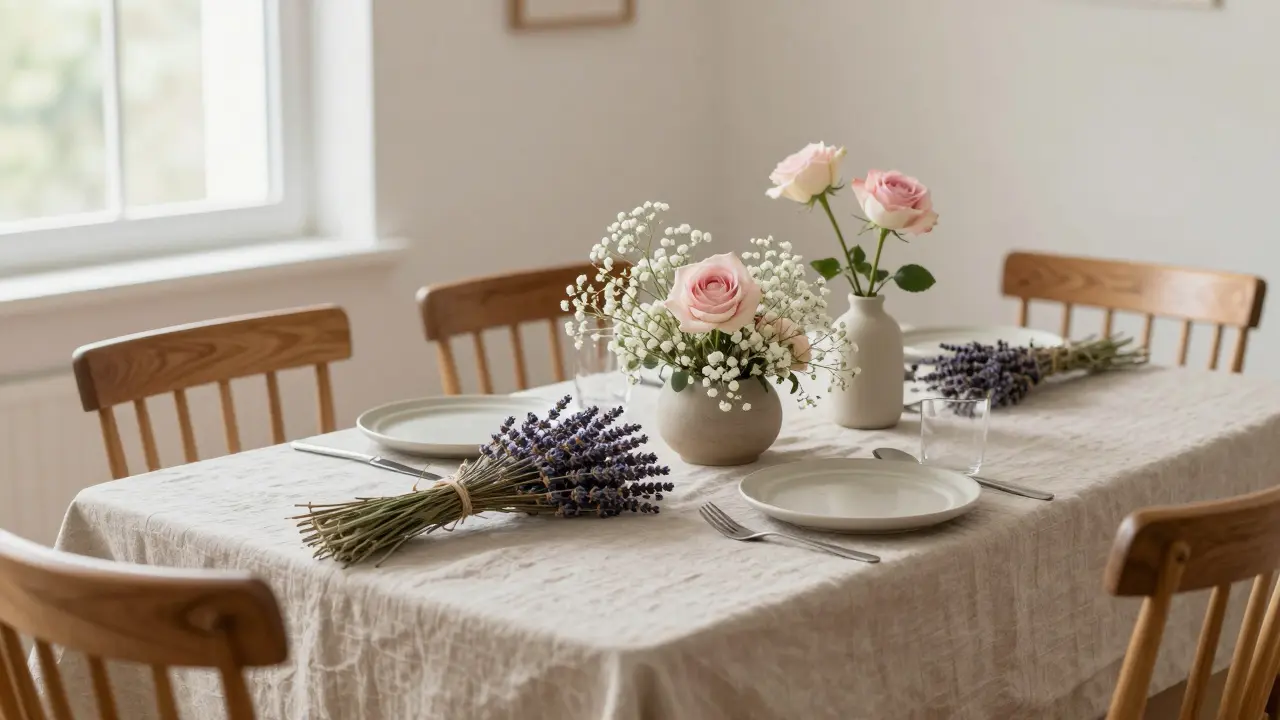 Fête des mères : 7 idées de décoration de table florale faciles et élégantes