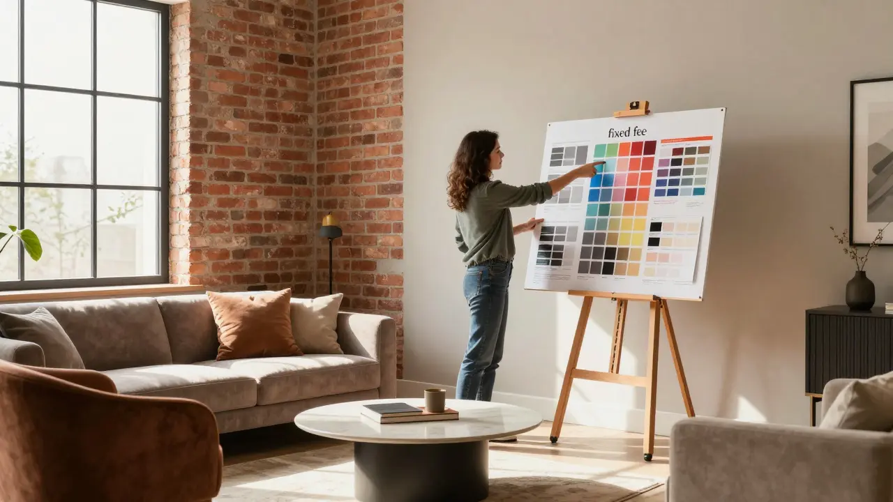 Honoraires déco : forfait, temps passé ou pourcentage ? Guide tarifaire 2026