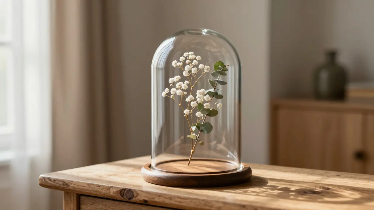 Cloche en verre : guide complet pour sublimer vos objets précieux