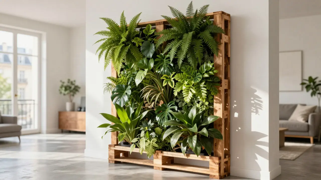 Jardin vertical intérieur : guide pas à pas pour un mur végétal réussi