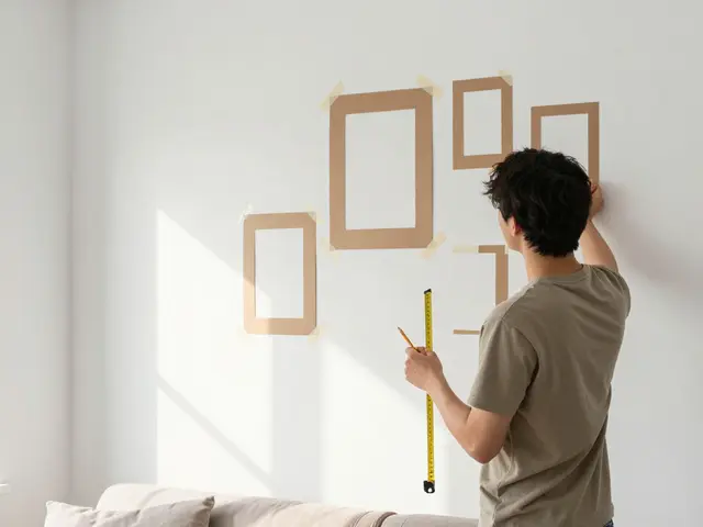Galerie murale : comment composer une accroche équilibrée et harmonieuse