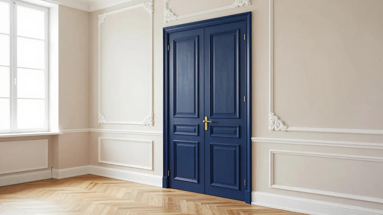Boiseries colorées : le guide complet pour peindre moulures et portes