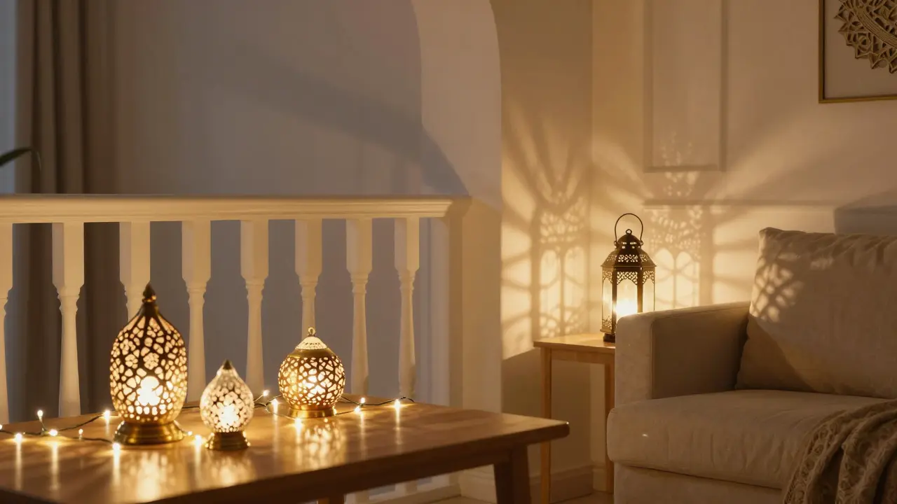 Ramadan à la maison : créer une ambiance douce et raffinée sans se ruiner
