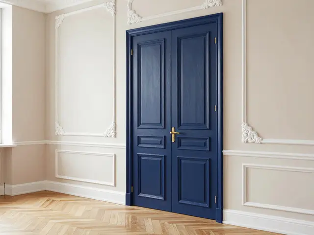 Boiseries colorées : le guide complet pour peindre moulures et portes