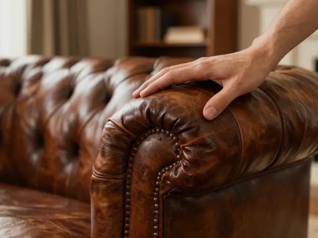 Cuir : Patine, Sophistication et Entretien Décoratif