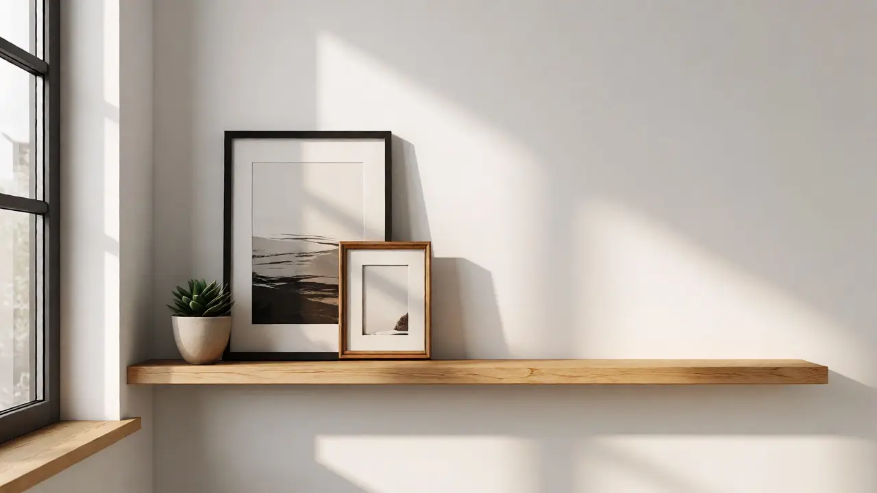 Étagère picture ledge : guide complet pour une galerie murale modulable