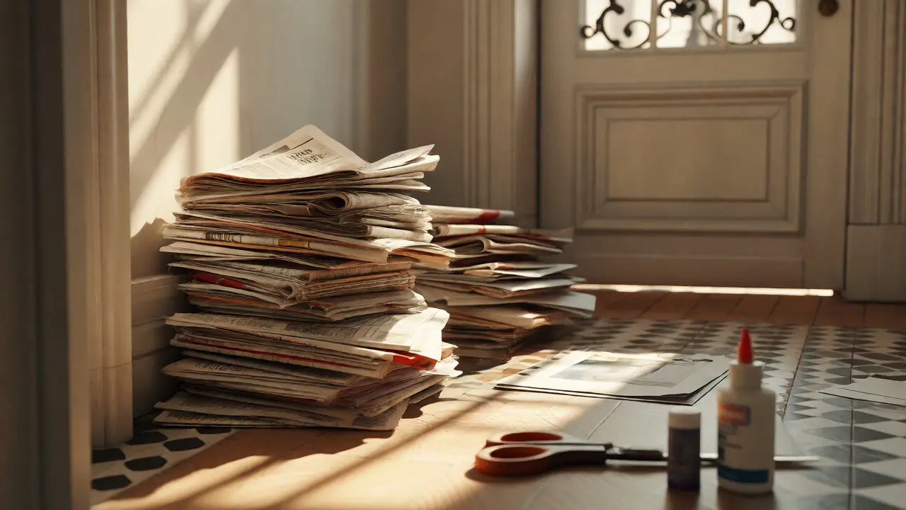 Papier journal et magazines : idées créatives gratuites pour une déco zéro déchet