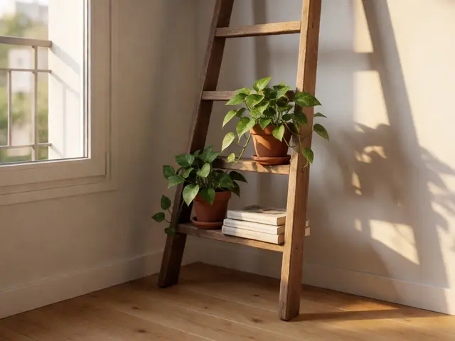Étagère échelle DIY : le guide complet pour ranger et décorer en vertical
