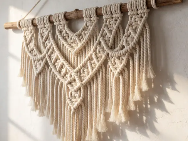 Macramé mural : guide complet pour une déco textile artisanale
