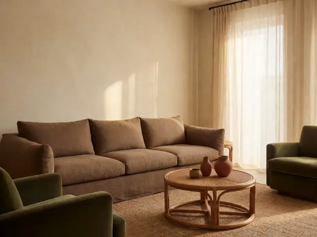 Tendances couleurs 2025 : Le beige moka et les tons terre s'imposent