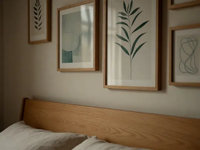 Galerie murale de chambre : créer une ambiance détente et douce