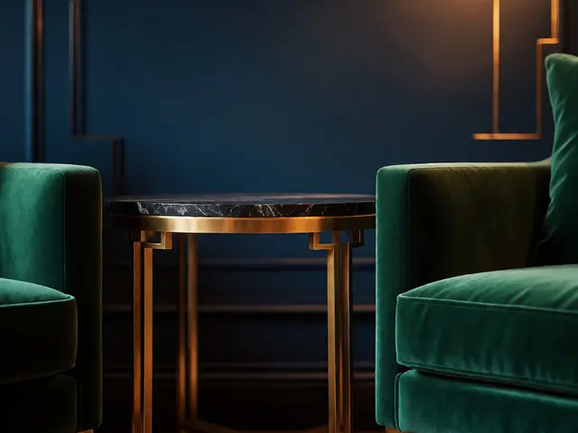 Séjour Art déco : guide pour allier géométrie, luxe et confort